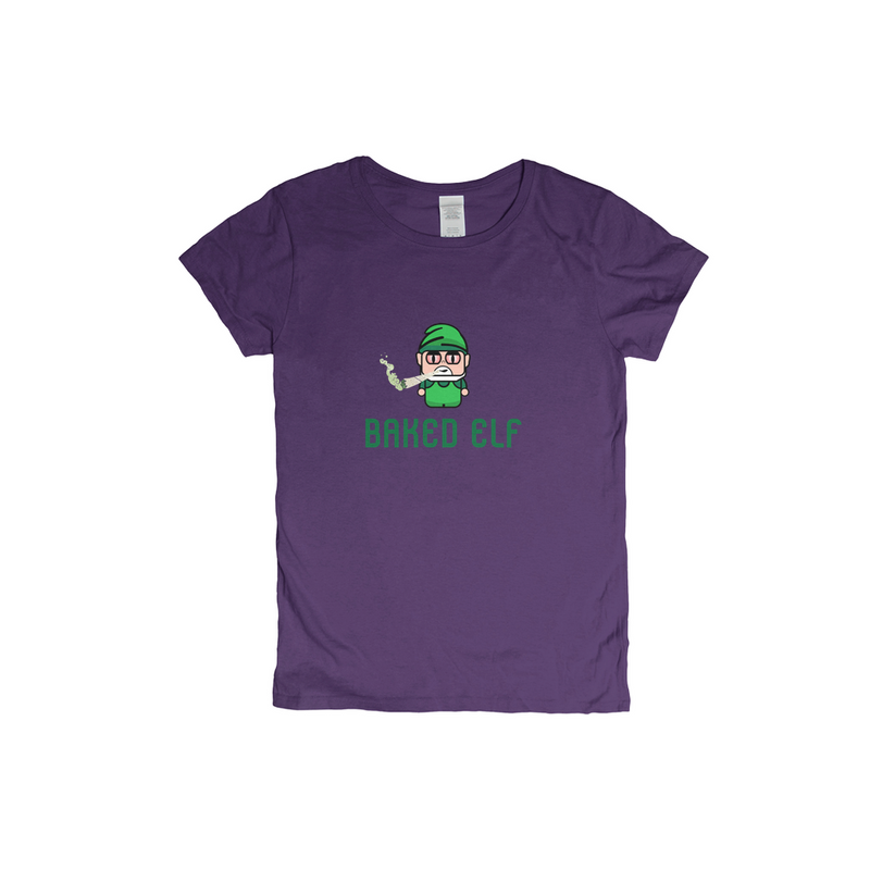 Baked Elf Signature Womens Missy Fit T-Shirt