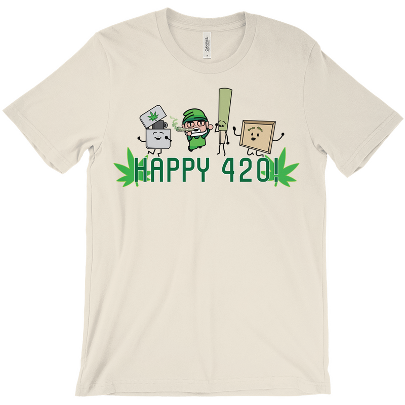 Baked Elf Happy 420 Unisex T-Shirt