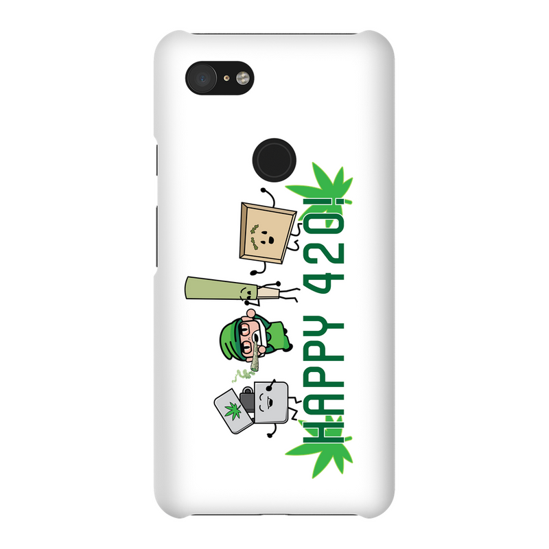 Baked Elf Happy 420 Google Pixel Phone Cases