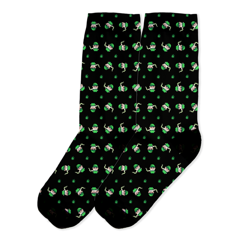 Baked Elf Black Socks