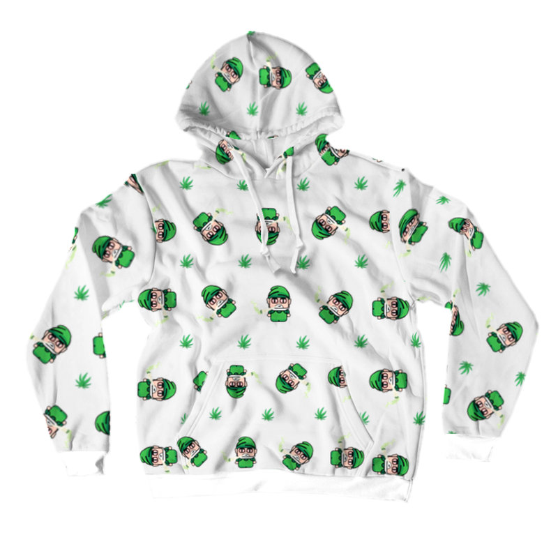 Baked Elf All Over Unisex Hoodie